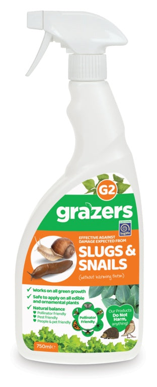 Grazers G2 Slug & Snail Repellent 750ml Ready To Use