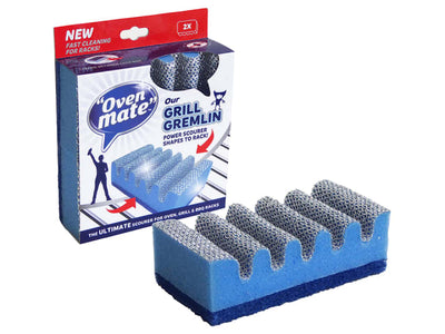 Oven Mate Grill Gremlin Power Scourer x 2 10109-R