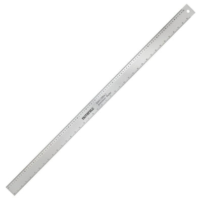 FAI Aluminium Flat Rule 1m/39in