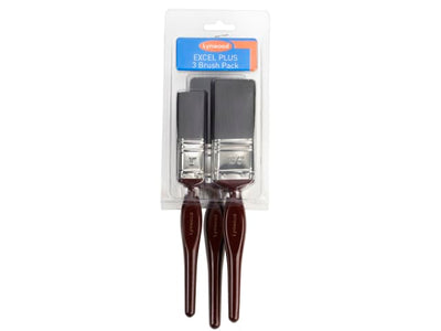 Excel Paintbrush Set 3 Piece BR097