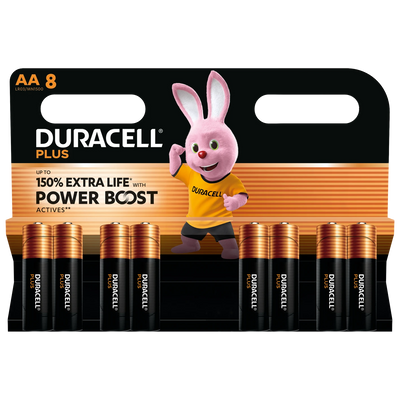 Duracell Power Boost AA Batteries x 8