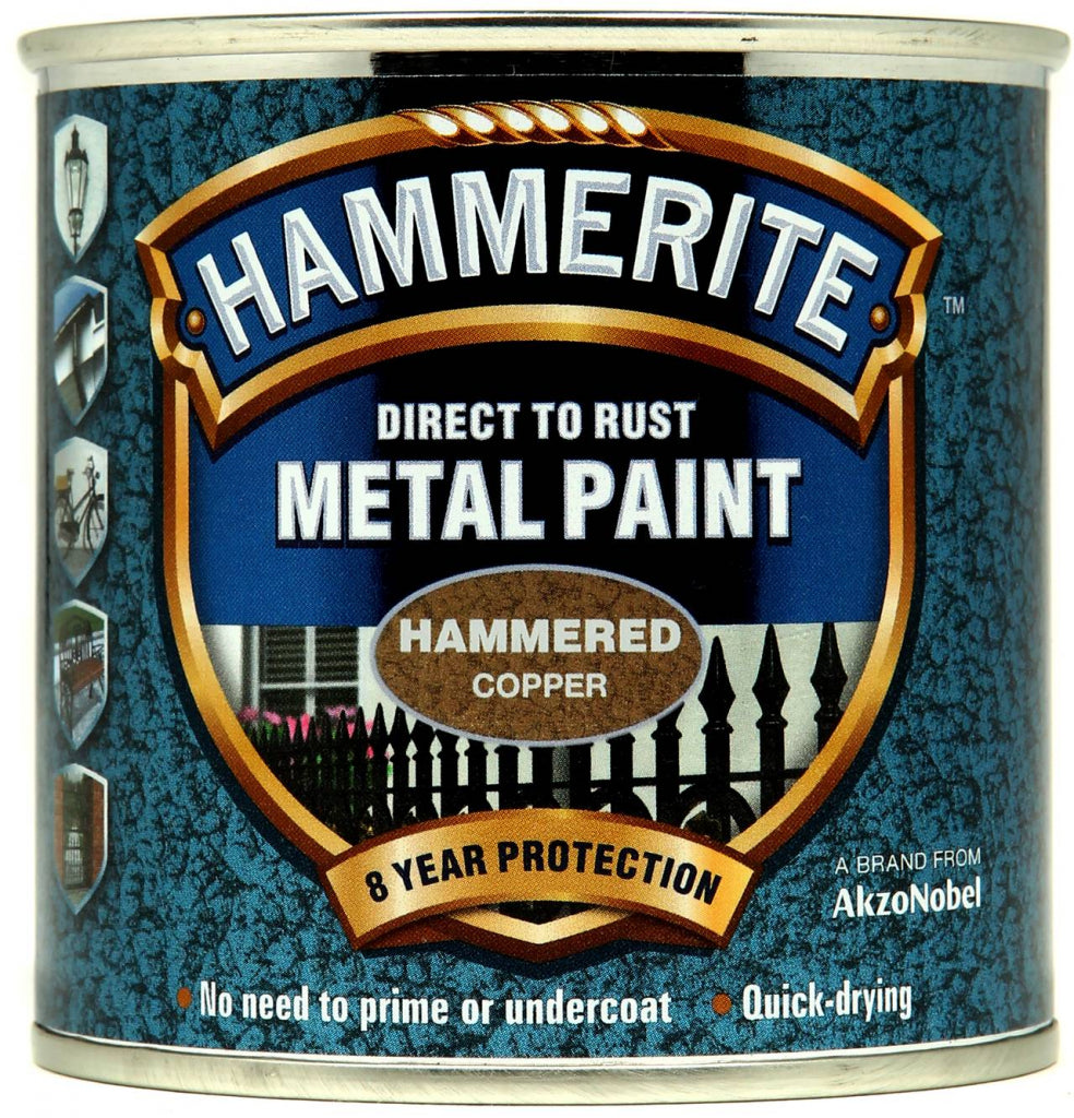 Hammerite Direct To Metal Hammered Copper 250ml