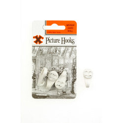 X Hard Wall Hooks Medium x 3 Blister Packed 12828