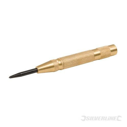 Silverline Auto Centre Punch Brass 130mm