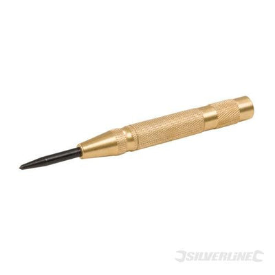 Silverline Auto Centre Punch Brass 130mm