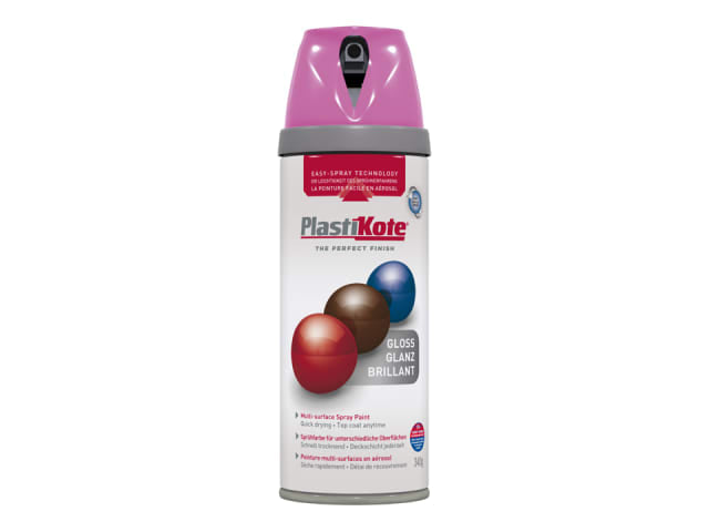 PlastiKote Premium Gloss Pink Burst 400ml 21113