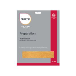 Harris Seriously Good Sandpaper Coarse x 4 102064320