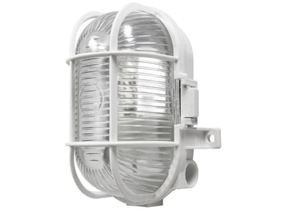 Power Master Lighting Oval Bulkhead White