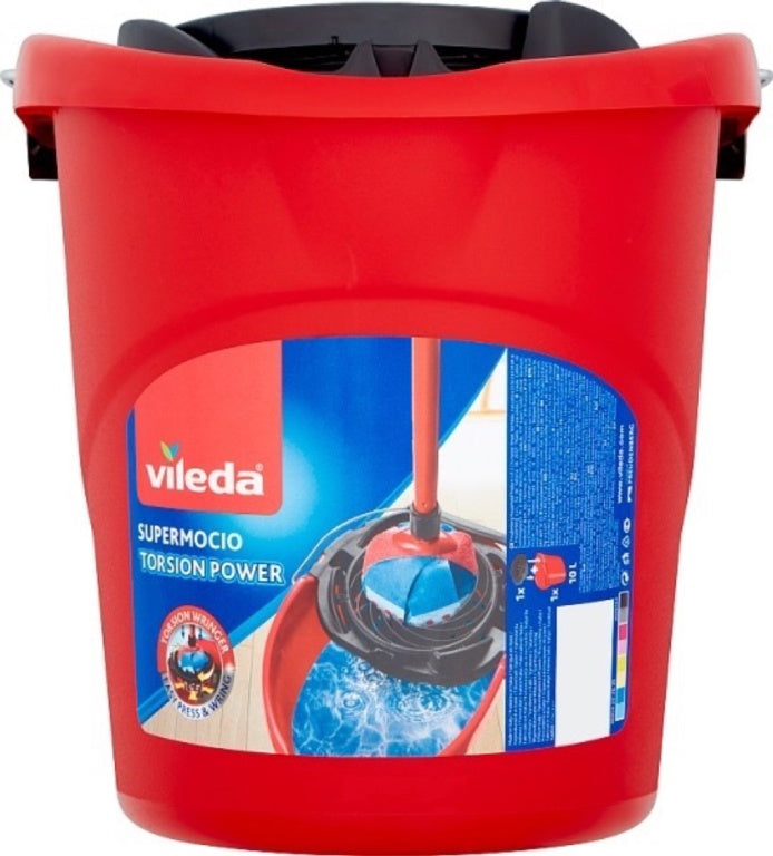 Vileda SuperMocio Bucket & Torsion Wringer 152391