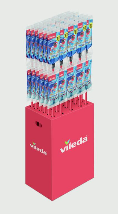Vileda SuperMocio 3 Action XL Mop + Free Refill 167042