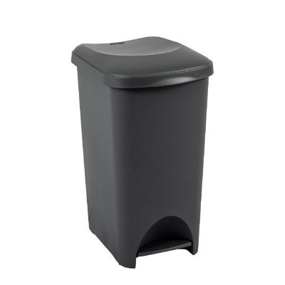 Addis Eco Pedal Bin 40L Metallic 519001