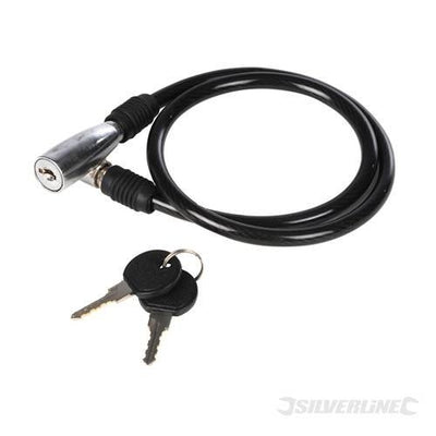 Silverline Cable Bike Lock 8mm x 685mm