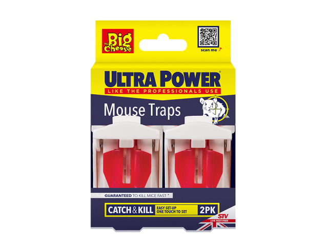 Ultra Power Ready Baited Mouse Trap x 2 STV148