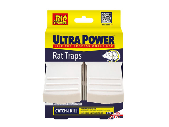 STV Ultra Power Ready Baited Rat Trap x 2 STV149