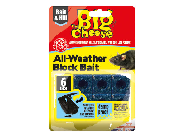 STV All Weather Block Bait x 6 10g STV211