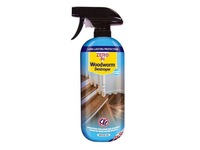 Zero In Woodworm Destroyer Ready To Use 1L ZER993