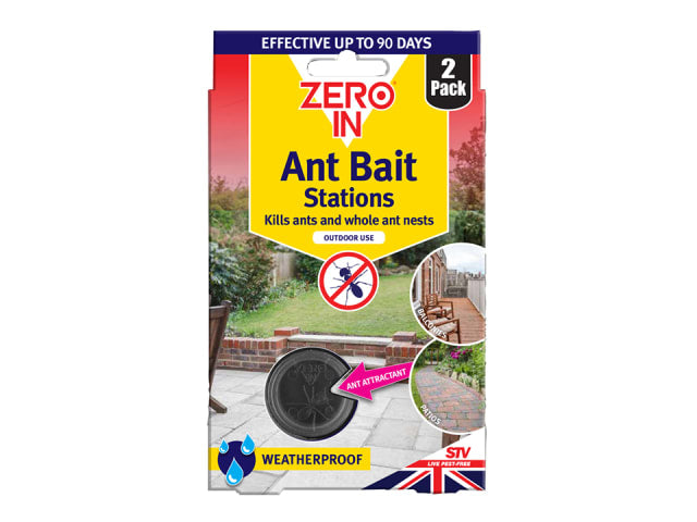 Zero In All Weather Ant Bait Station x 2 ZER954