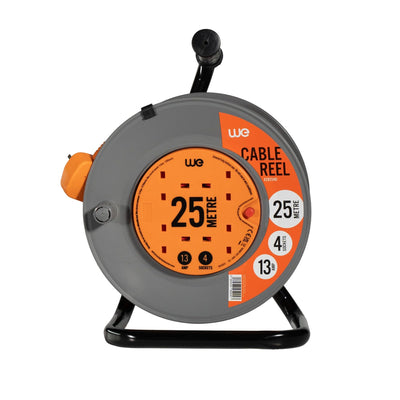 Westminster Cable Reel Extension 15m 4 Socket 13A 4414