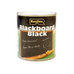 Rustins Quick Dry Blackboard Black 500ml