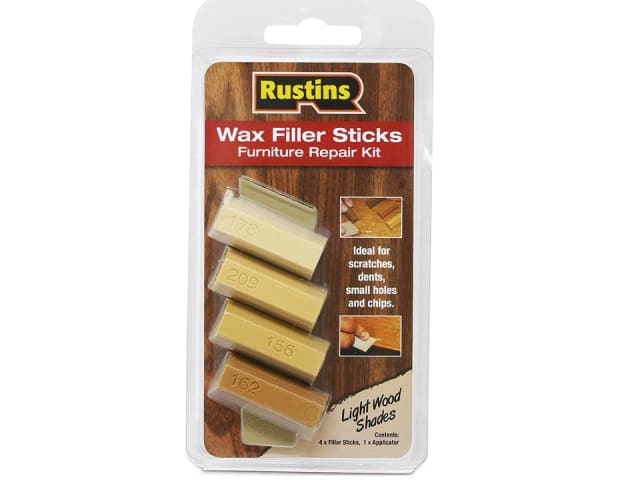 Rustins Wax Repair Sticks Light