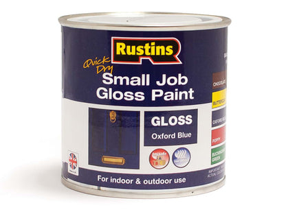 Rustins Quick Dry Small Job Gloss Oxford Blue 250ml