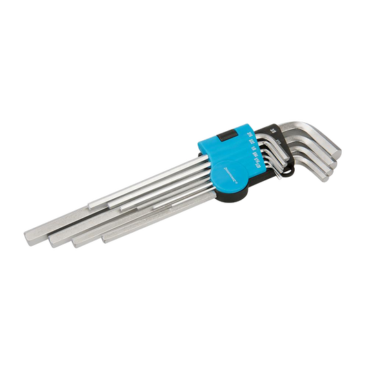 Silverline Expert Hex Key Imperial Set 10pce 1/16" - 3/8"
