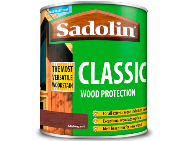 Sadolin Classic Mahogany Wood Stain 1L