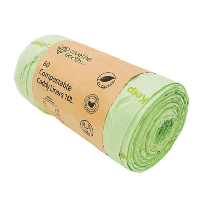 Ecobag Compostable Caddy Liner 30L x 10 565x630mm 237