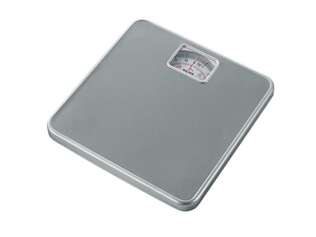 Salter Mechanical Bathroom Scale Silver 433SVDR