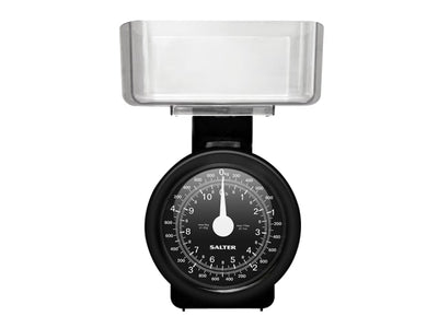 Salter Mechanical Kitchen Scales 5kg Black 114BKCLDRFEU16