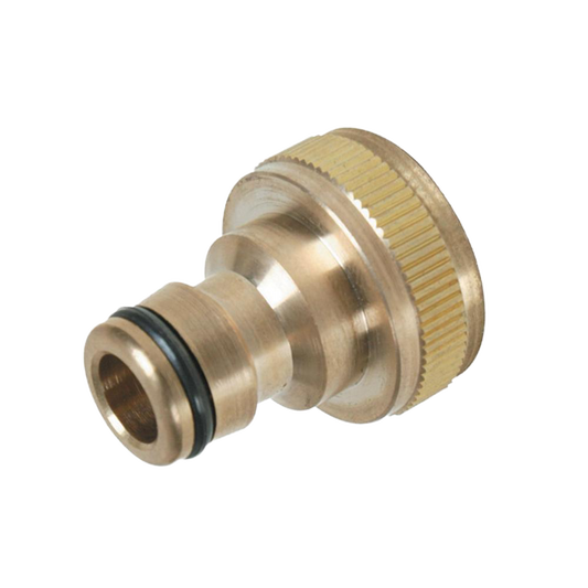Silverline Tap Connector Brass 3/4