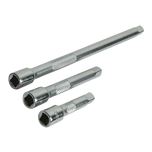 Silverline Extension Bar Set 3pce 1/4"