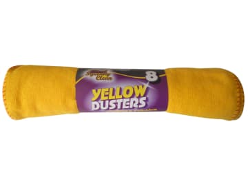 Squeaky Clean Yellow Duster 8 Roll 688.14.8RSQ2