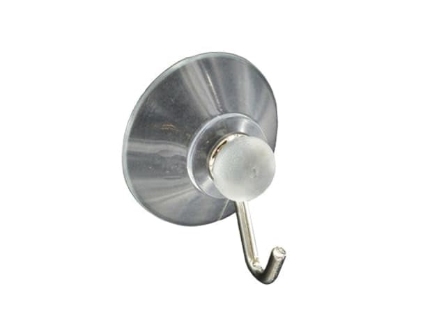 Securit Suction Hooks Clear 20mm x 4 S6366