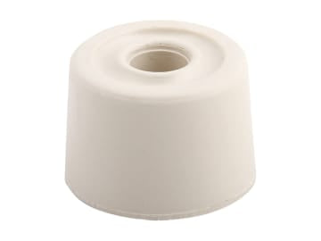 Screw-In Door Stop White Pack of 2