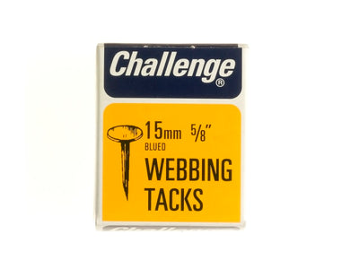 Challenge Webbing Tacks 15mm Boxed 11402