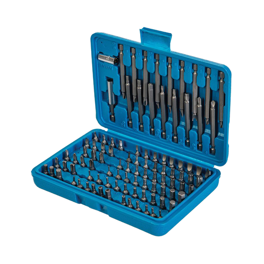 Silverline Security Bit Set 98pce 1/4" Hex
