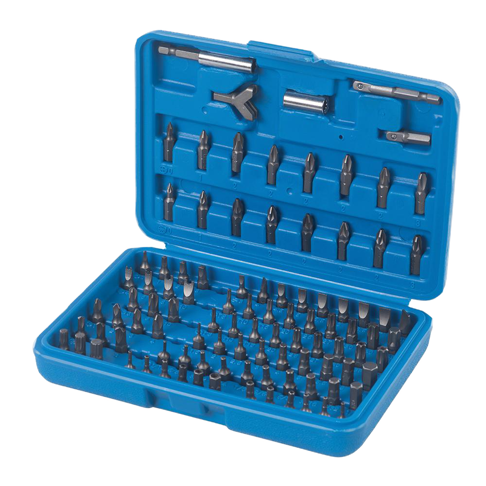 Silverline Screwdriver Bit Set 100 Piece 633840