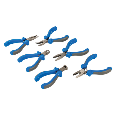 Silverline Mini Pliers Set 6 Piece