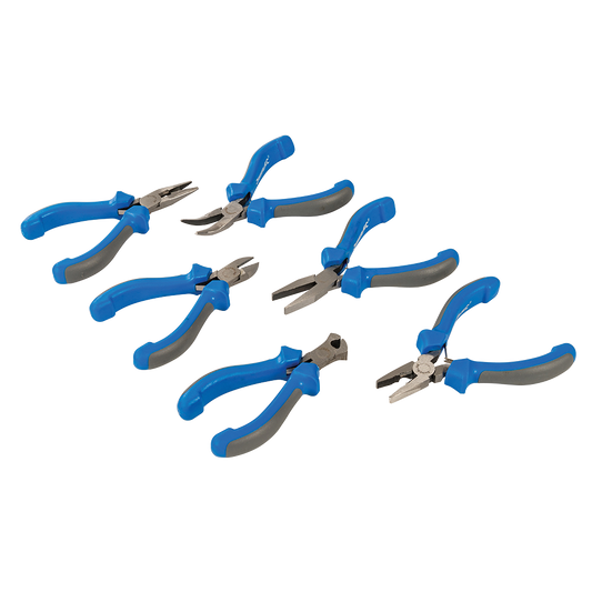 Silverline Mini Pliers Set 6pce