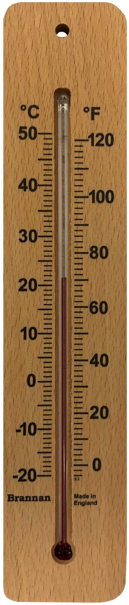 Brannan Wooden Wall Thermometer Butterfly 215mm 14/223/3