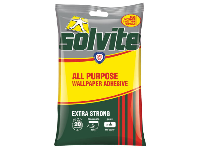 Solvite All Purpose Wallpaper Adhesive 5 Roll