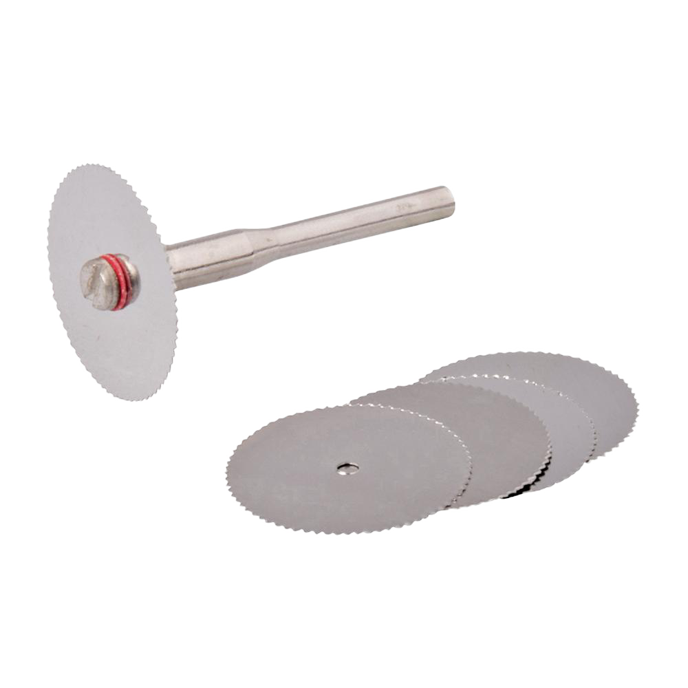 Silverline Rotary Tool Steel Saw Blade Set 6 Piece 22mm Dia