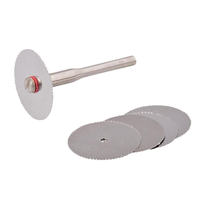 Silverline Rotary Tool Steel Saw Blade Set 6 Piece 22mm Dia