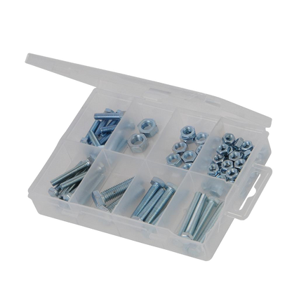 Fixman Hex Bolts & Nuts Pack 75pce 662943