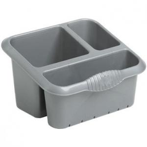 Casa Large Sink Tidy Silver 5810-S