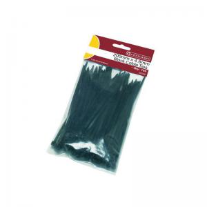 Centurion Black Cable Ties 200mm x 4.8mm Pack 100 NT03P