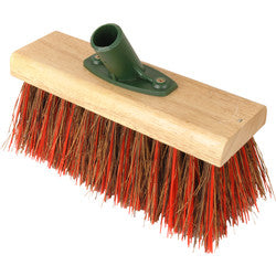Hillbrush Bassine/PVC Yard Broom Red 250M