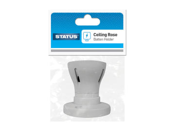 Status International Ceiling Rose Batten Holder SCRBHPBX3