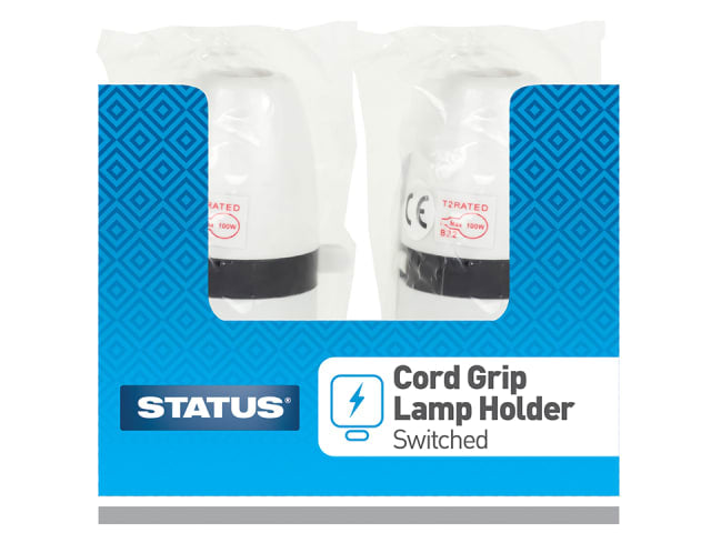 Status Switched Threaded Lampholder Bayonet Cap BC B22 SSBCLHCGB12